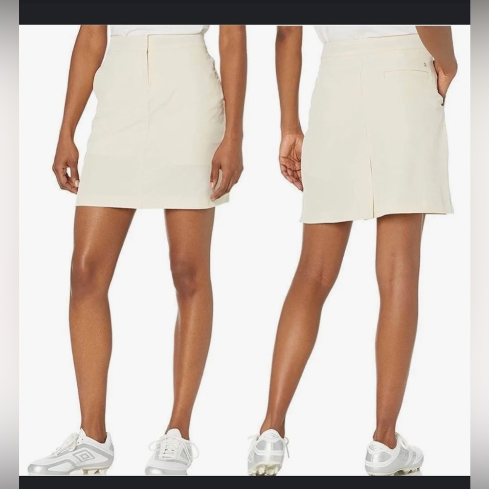 Izod skort khaki color size 10 NWT